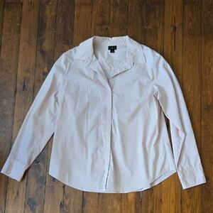 L Dusty Rose Pink Button-Up Shirt
